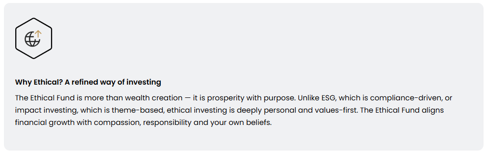 The Wealth Company Ethical Fund
